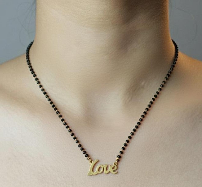 LOVE note mangalsutra