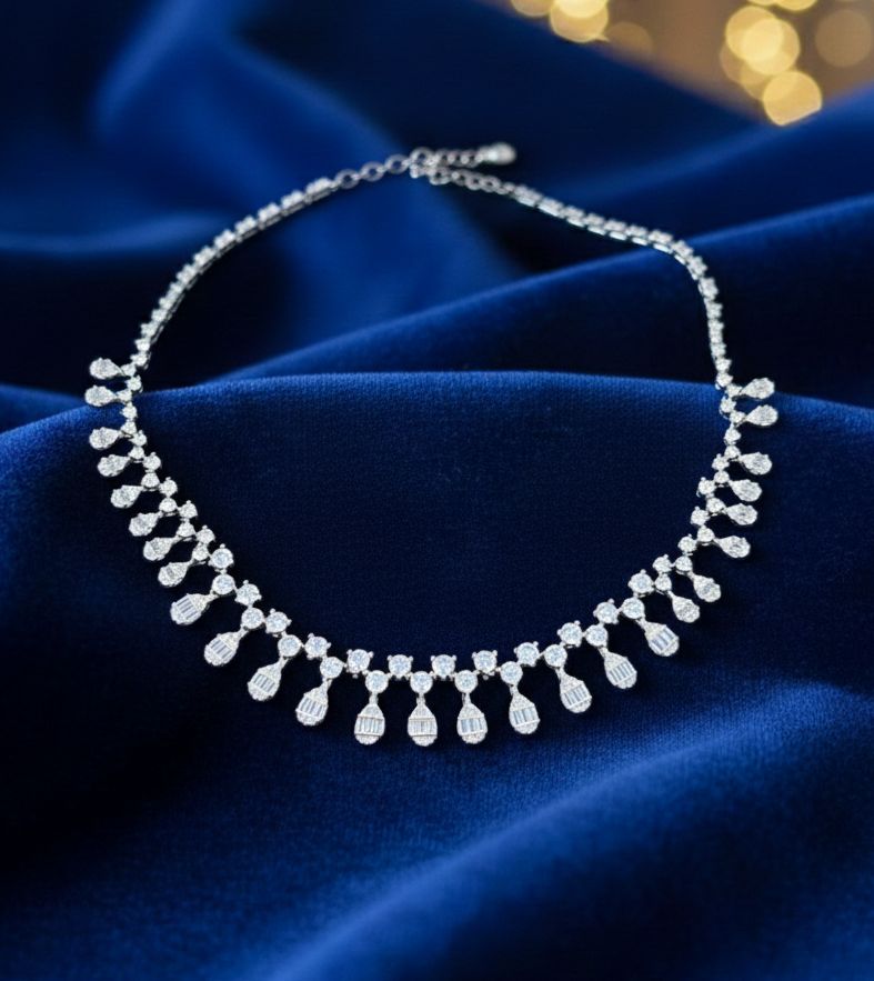 Teardrop necklace set