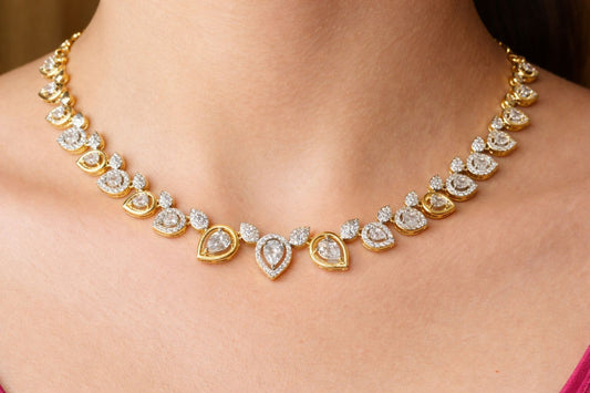 Petals of light necklace set