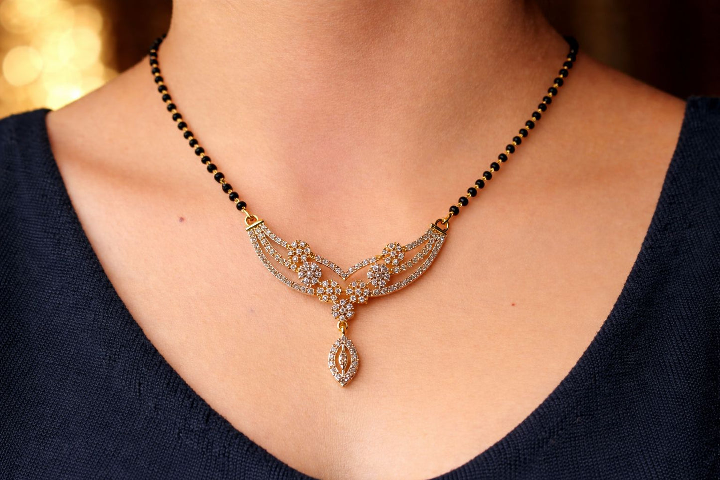 Phoenix sparkle Mangalsutra set