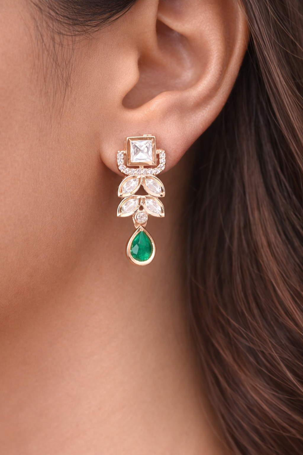 The Moissanite Panna set