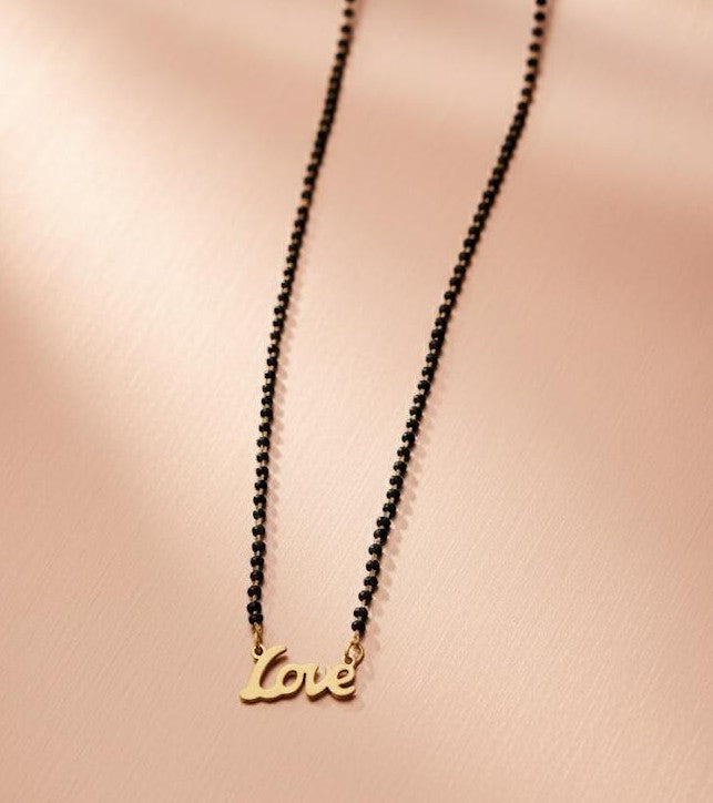 LOVE note mangalsutra