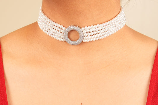 Pearl orbit choker set