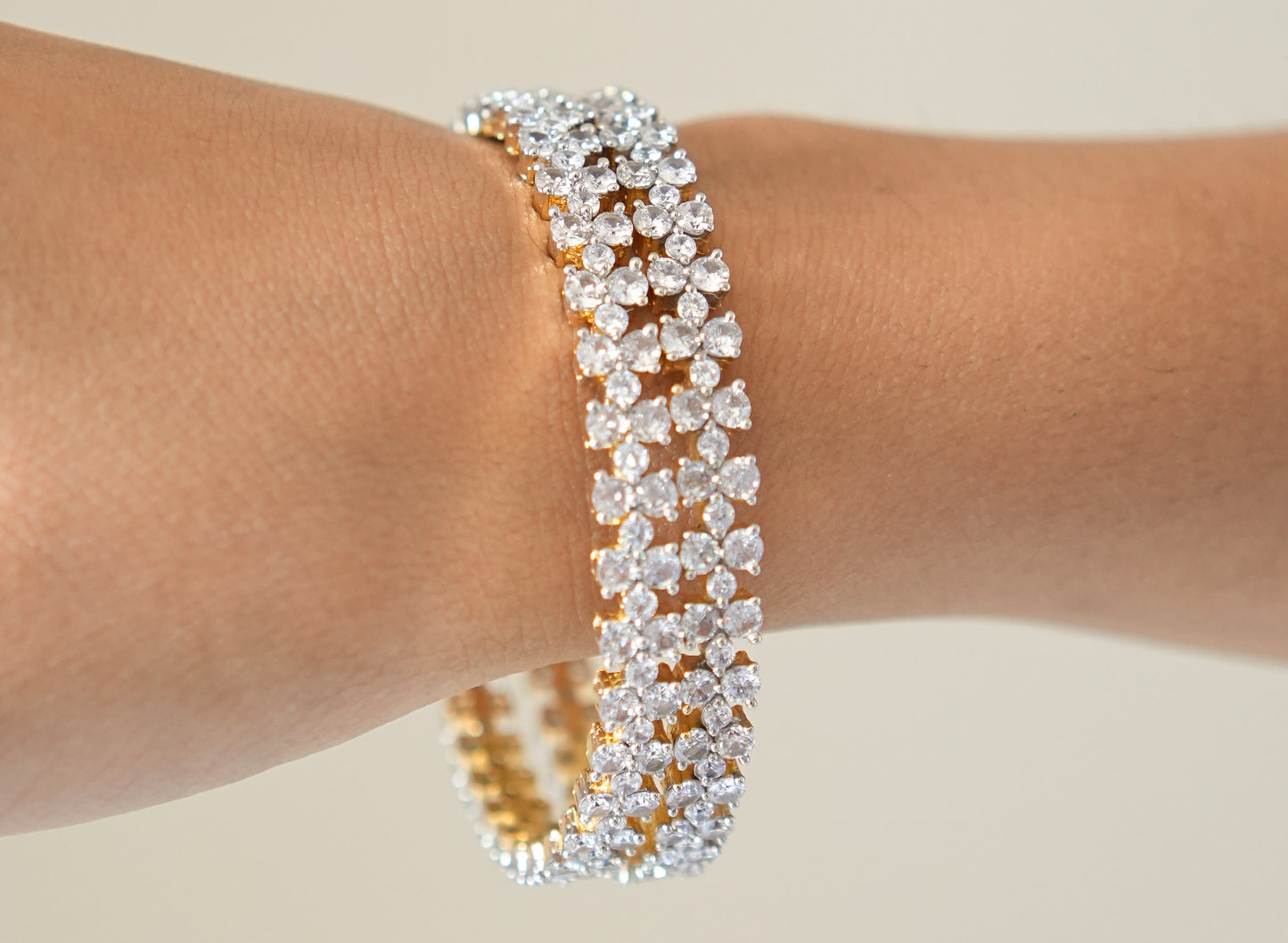 Crystal Trellis bangles