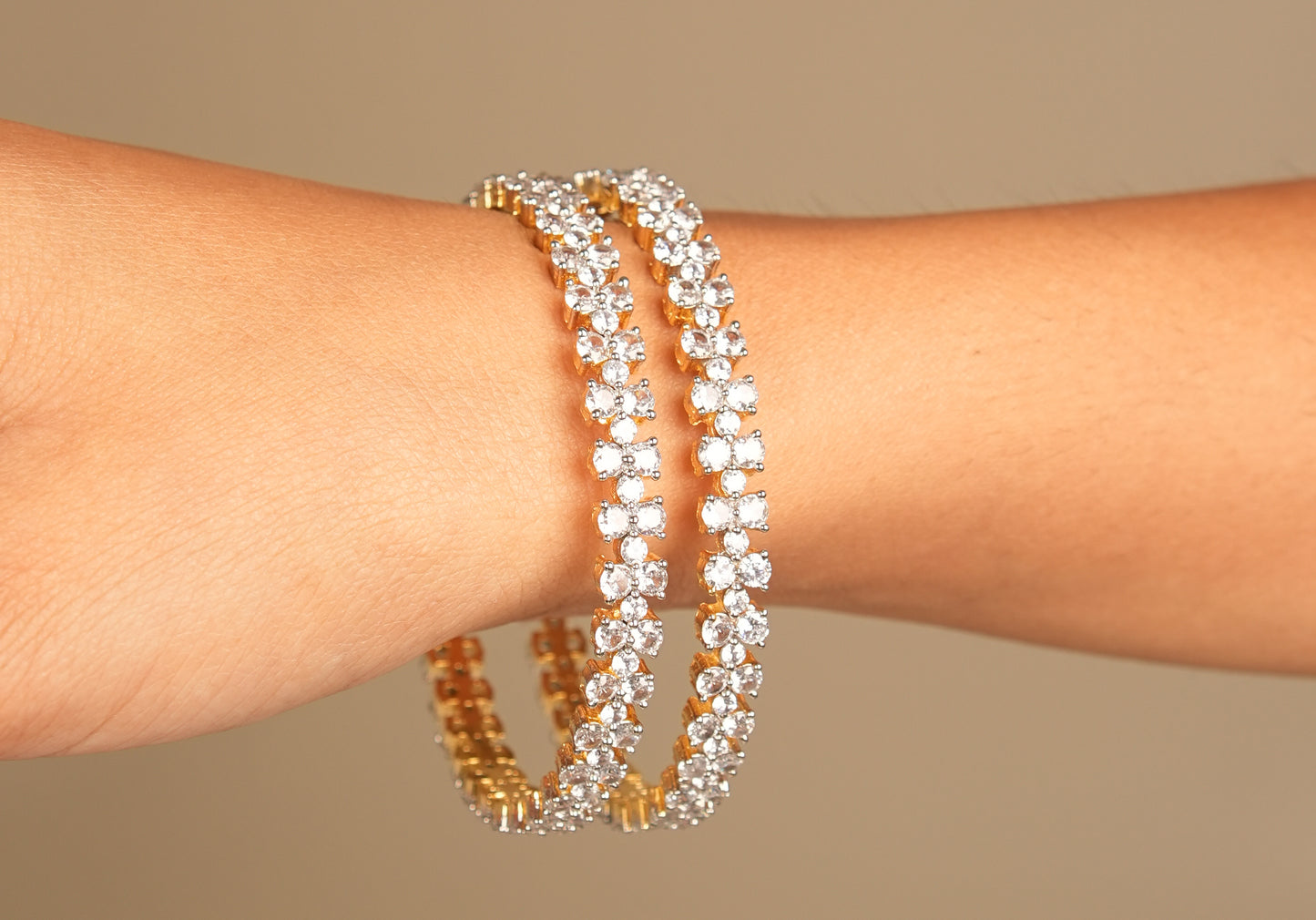 Crystal Trellis bangles