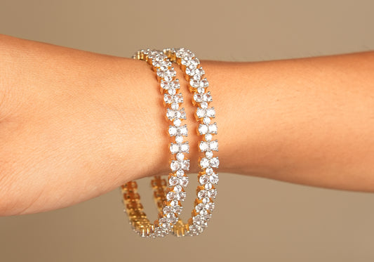 Crystal Trellis bangles