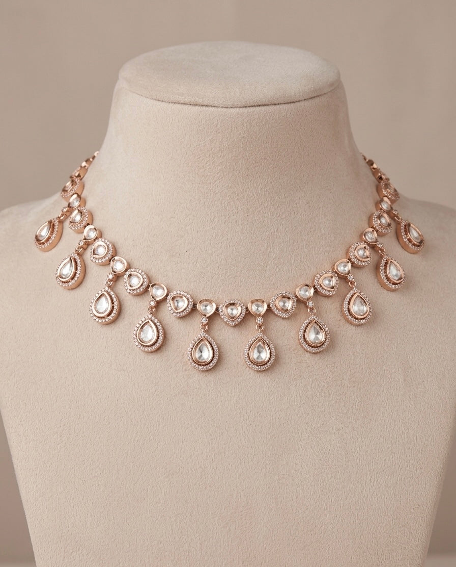 The Moissanite Iva set