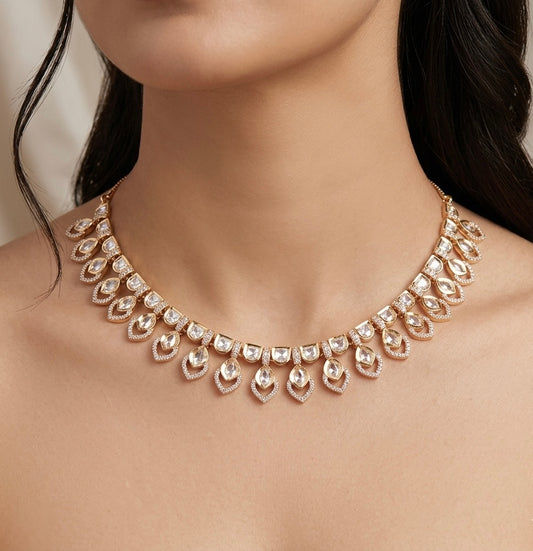 The Moissanite pankh set