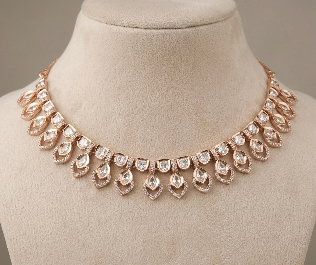 The Moissanite pankh set