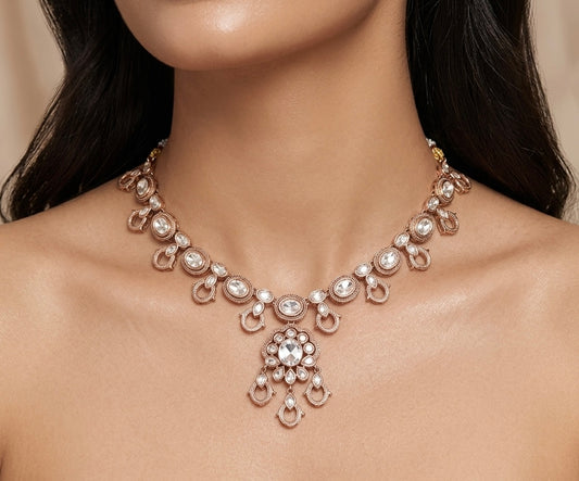 The Moissanite Veda set