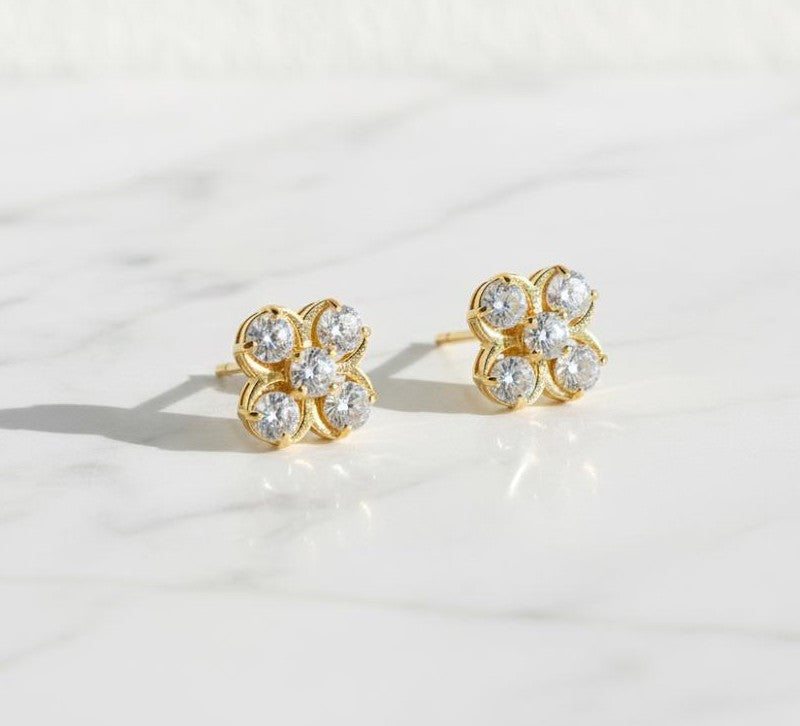 Leaf Clover studs