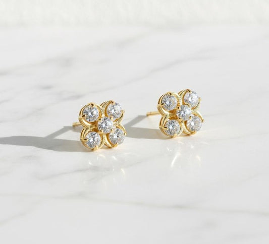 Leaf Clover studs