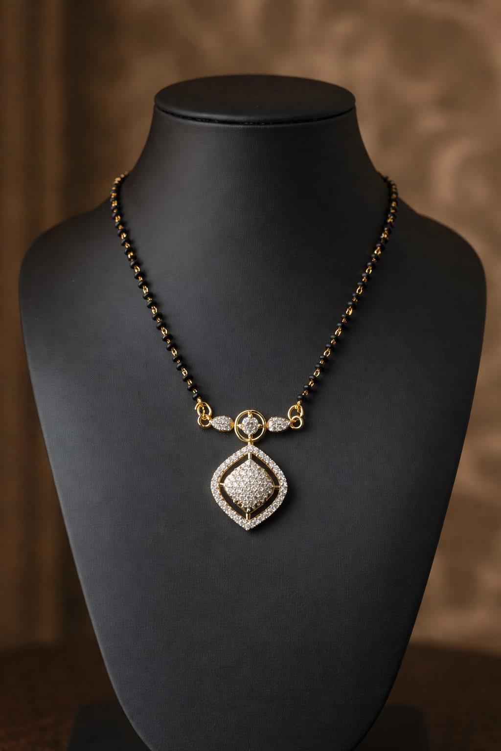 Unity knot mangalsutra set