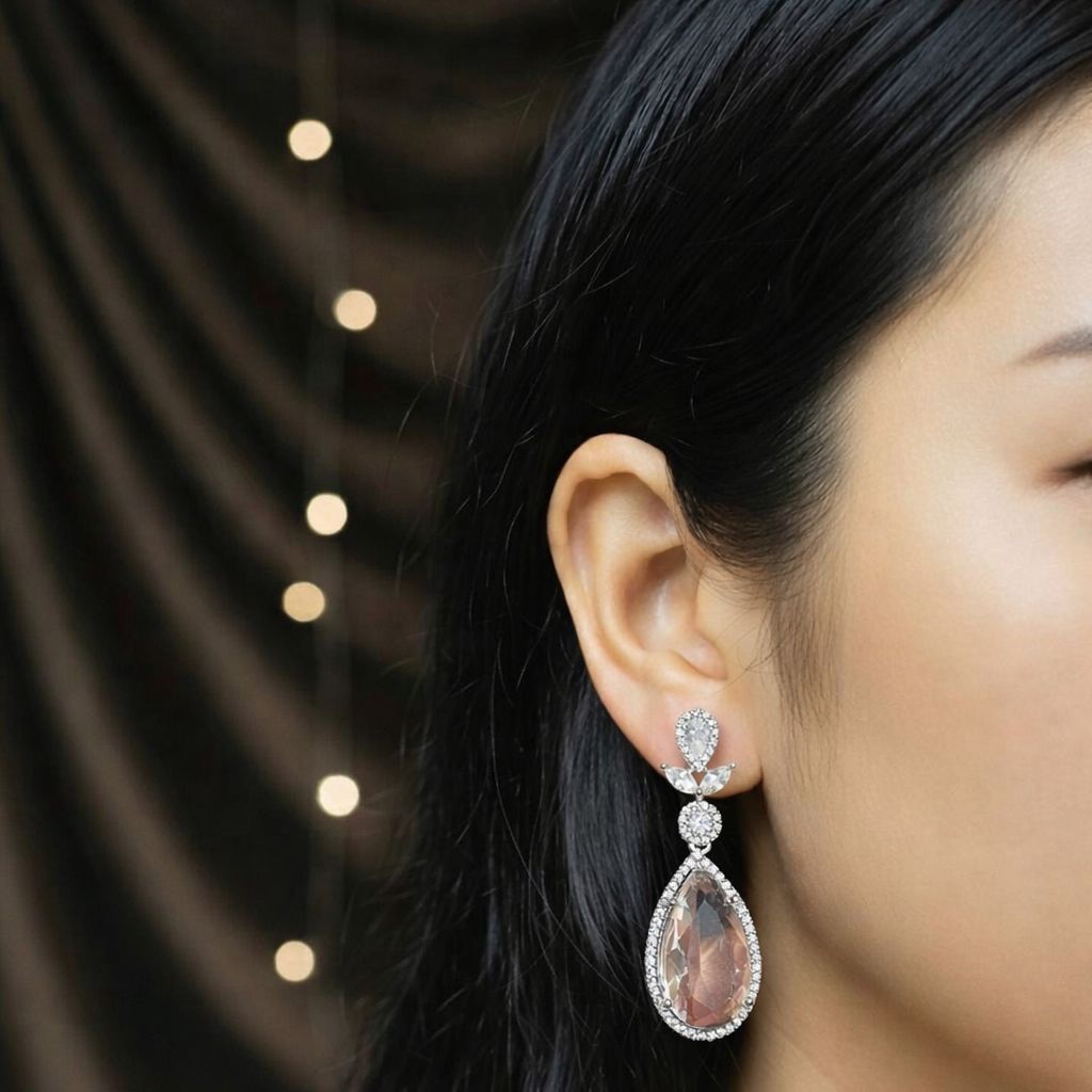 Vintage petal necklace set