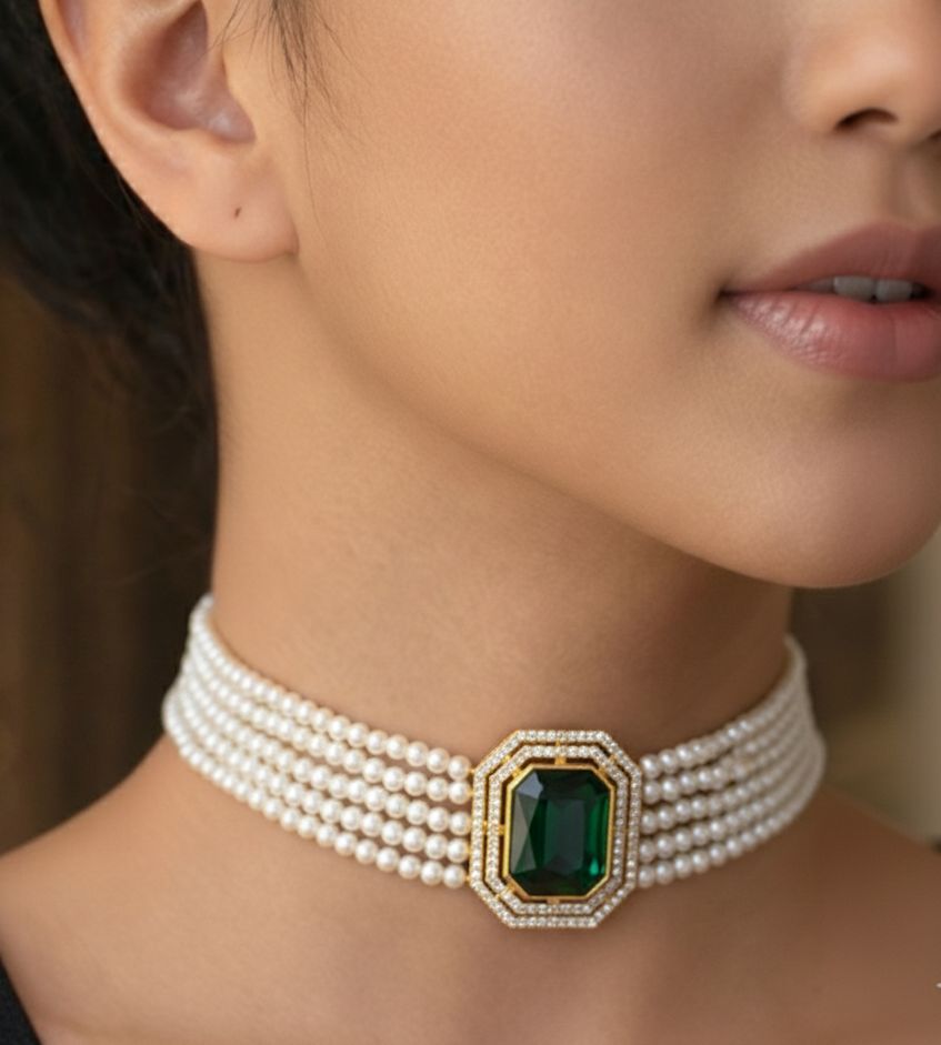 Green goddess choker